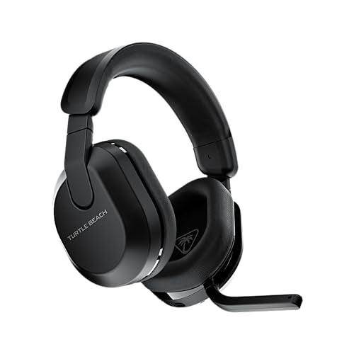 Black Wireless Gaming Headset with 40-Hr Battery and Bluetooth P207