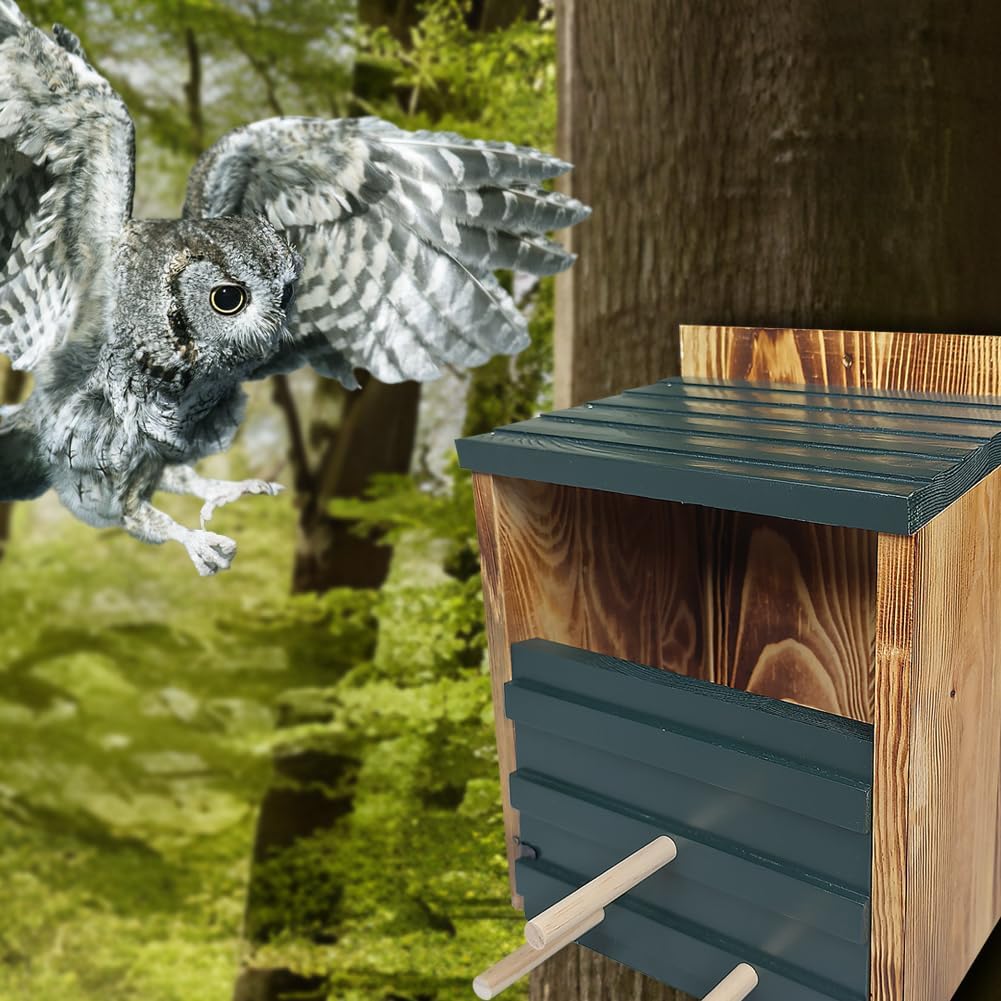 Owl House 100% Cedar Wood L327