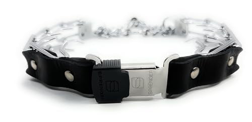 Prong Collar with Chrome Plated Stainless Steel 2.25mm Prongs for Small/Medium Dogs Q62247