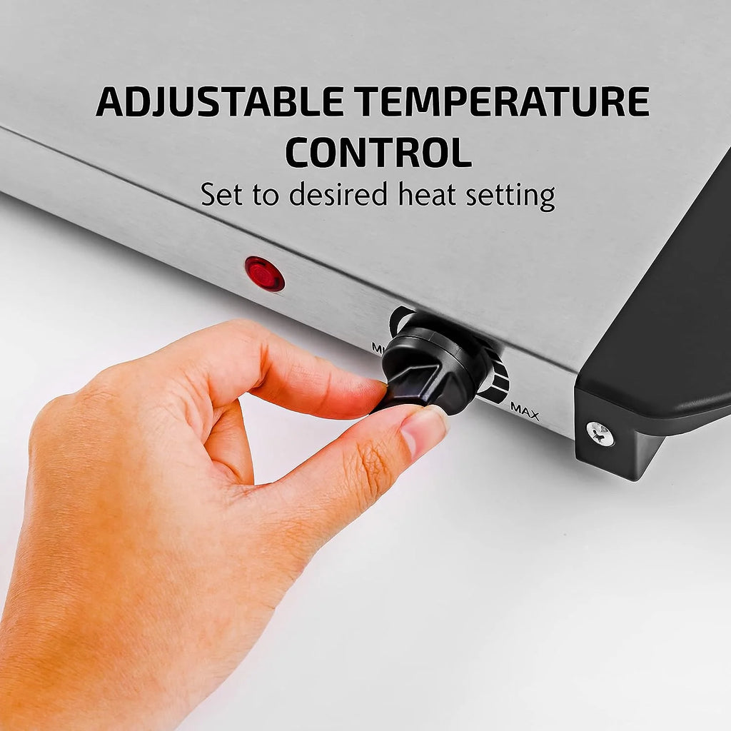 Silver Electric Warming Tray B5685