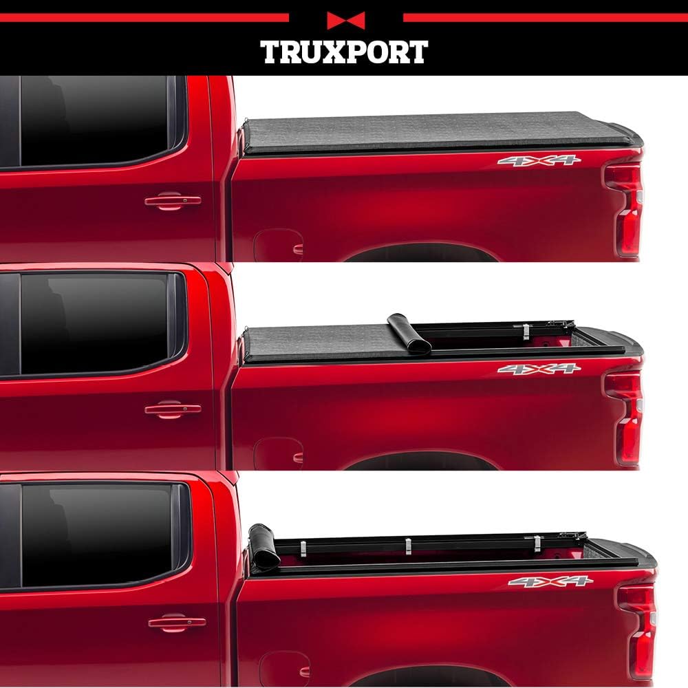 Soft Roll Up Truck Bed Tonneau Cover X451