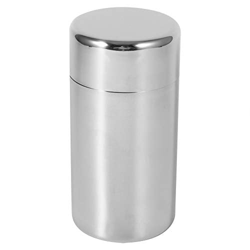 Stainless Steel Tea Canister with Airtight Double Lids (550ml) B1722