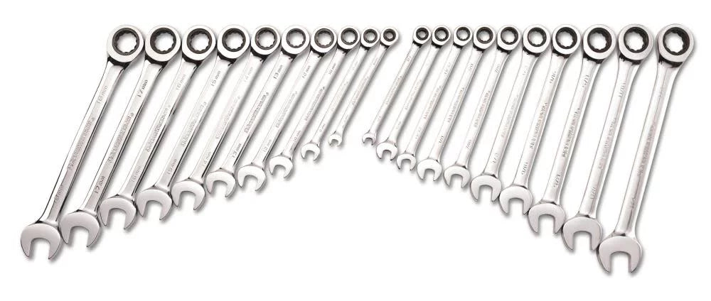 20 Pc Ratcheting Combination Wrench Set N645