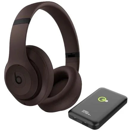 Deep Brown Wireless Headphones with Power Bank H7097