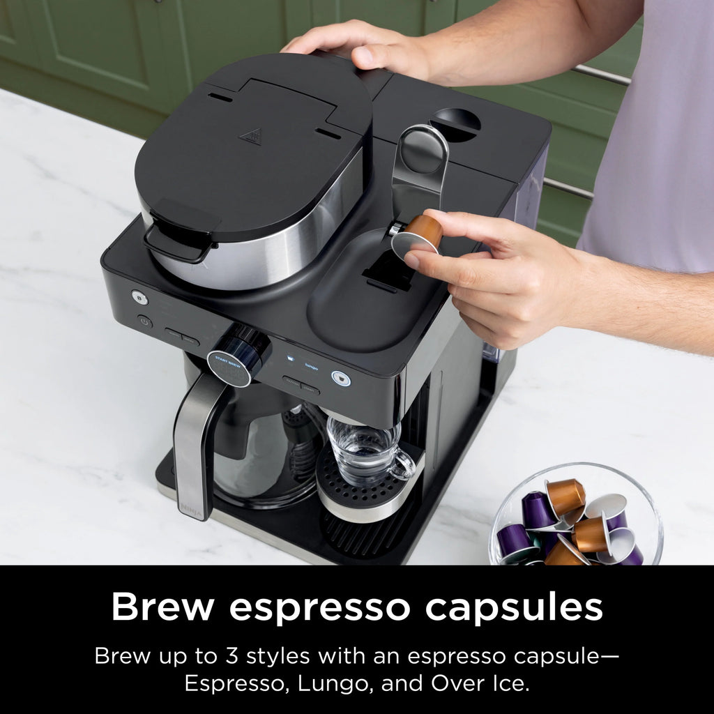 Single-Serve Espresso & Coffee System, Nespresso Capsule Compatible S902631