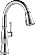 Chrome Single Handle Pull Down Kitchen Faucet F764386