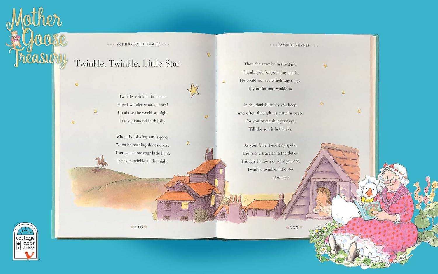 Hardcover Storybook Treasury of Nursery Rhymes L55560