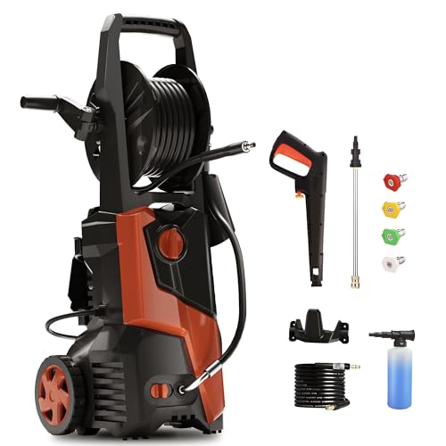 Electric Pressure Washer 5000PSI 3.5GPM with 20FT Hose & 16.3FT Cord N850