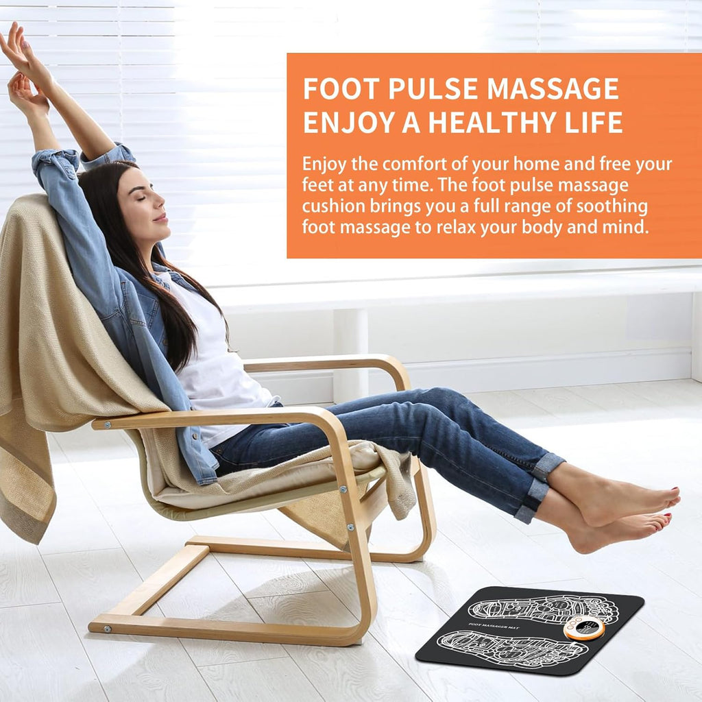 Foot Massager Mat with 8 Modes and 19 Intensity Levels L385