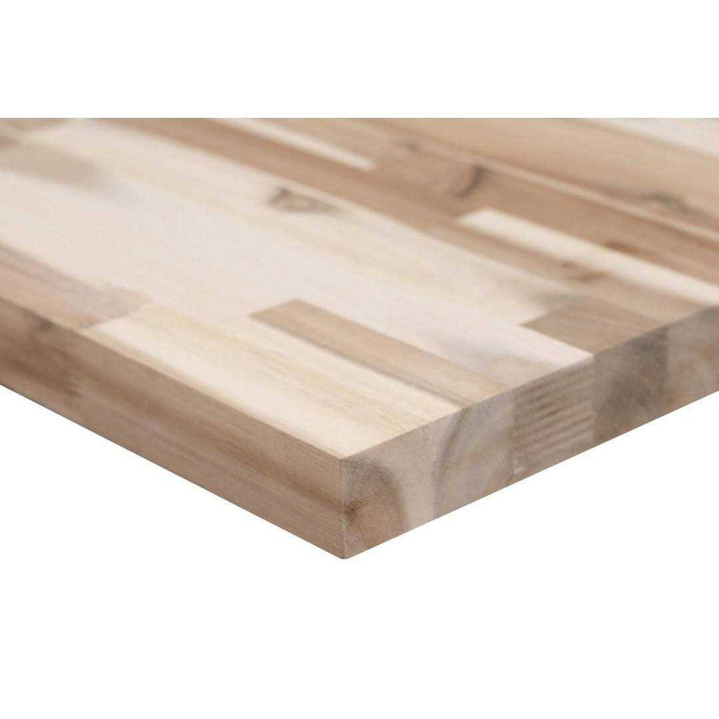 Acacia 6 Ft. L X 25 In. W X 1.5 In. T Unfinished Butcher Block Countertop With Eased Edge O246