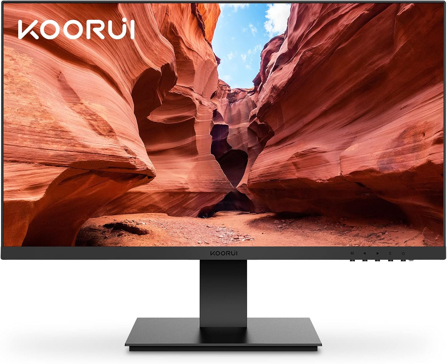 Gaming Laptop with Core i5-12500H, NVIDIA GeForce RTX 3050, 24 Inch Computer Monitor Full HD 1920 x 1080p VA Display 75Hz 3000:1 Contrast Ratio A9460