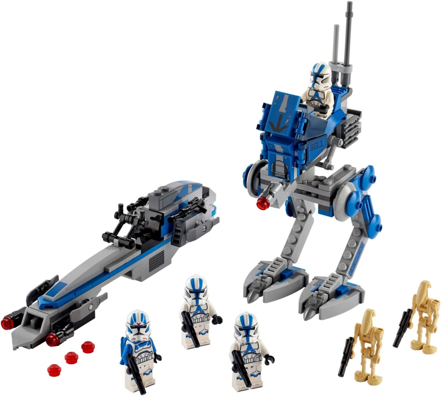 LEGO Star Wars 501st Legion Clone Troopers Building Kit (285 Pieces) C566