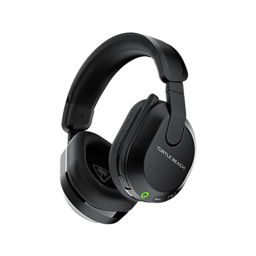 Black Wireless Gaming Headset with 40-Hr Battery and Bluetooth P207