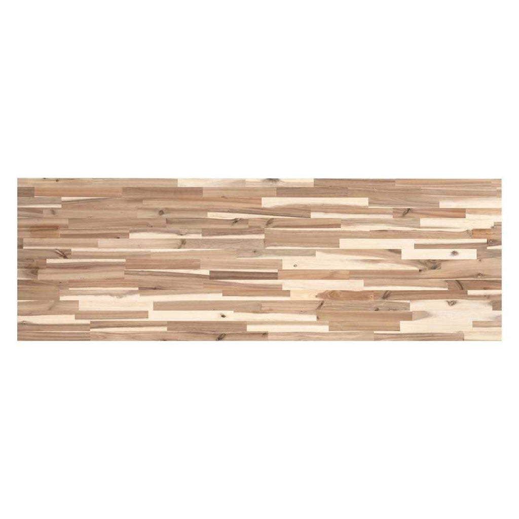 Acacia 6 Ft. L X 25 In. W X 1.5 In. T Unfinished Butcher Block Countertop With Eased Edge O246