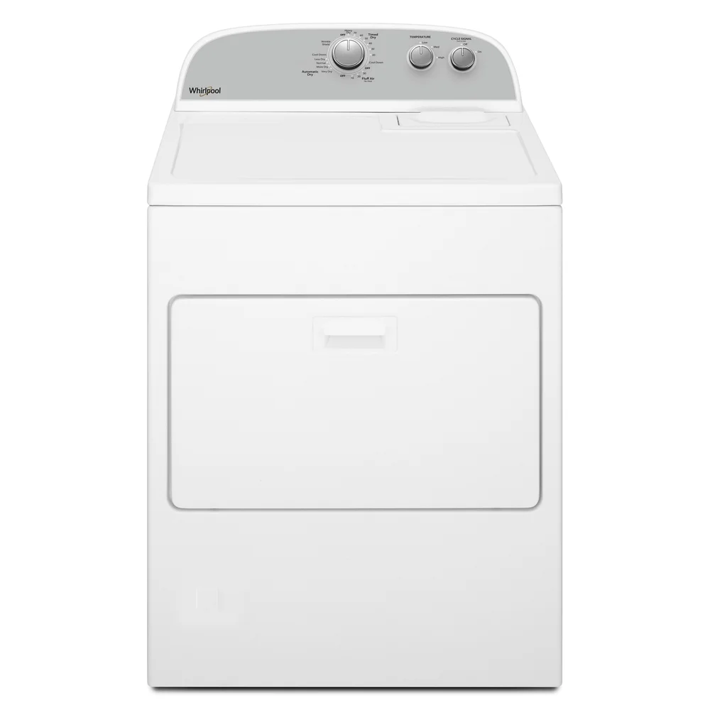 White 7.0 Cu ft Top Load Gas Dryer S6148