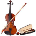 Full Size 4/4 Handmade Basswood Acoustic Violin Starter Kit H59356