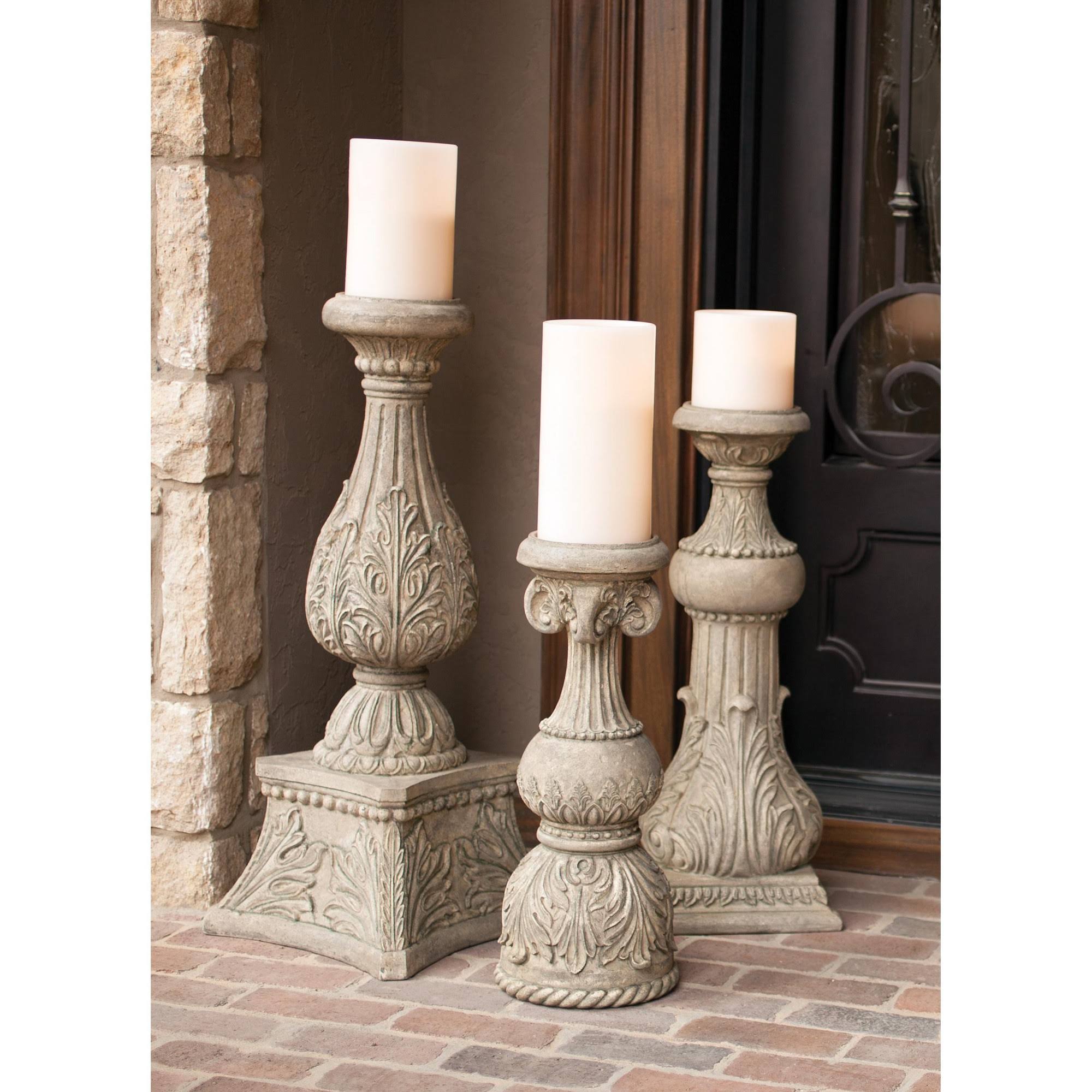 30in Floor Candlestick V1228