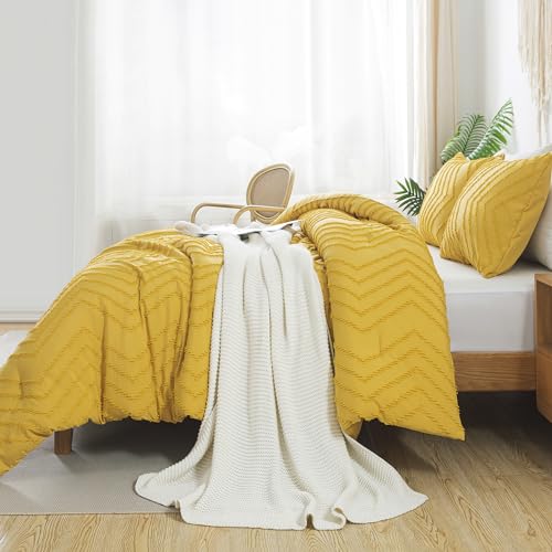 Beige California King 3 Pieces Comforter Set P1239