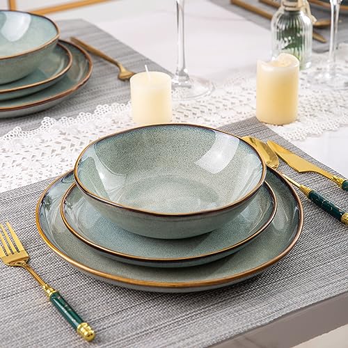24pc Ceramic Dinnerware Set V869574