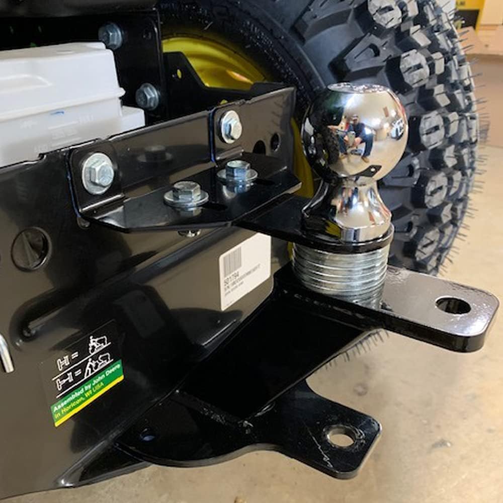 5" Rise Heavy Duty Universal Lawn Mower Trailer Hitch Pack of 2 P6057