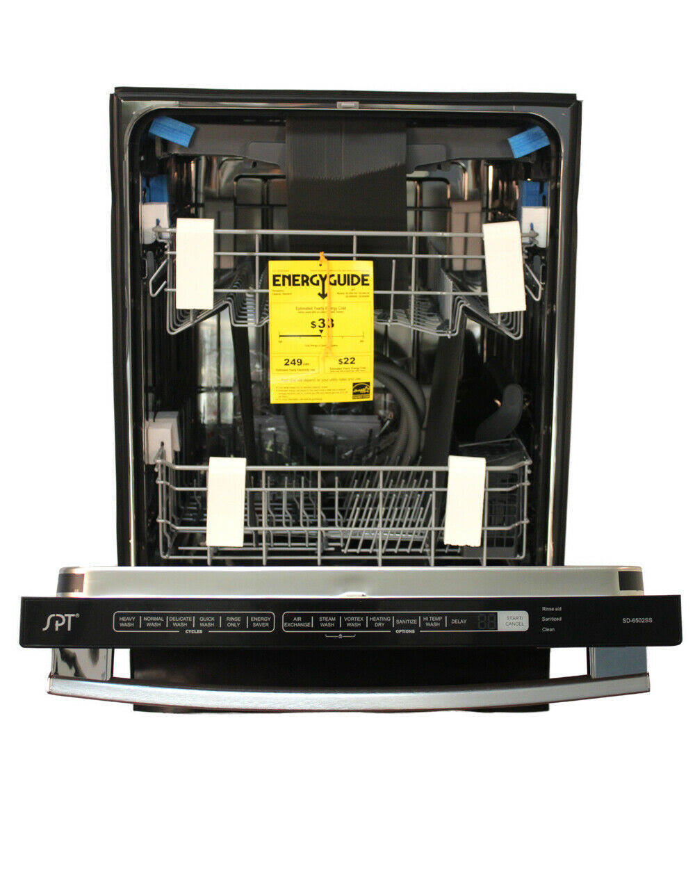 24 Built-in Stainless Steel Tall Tub Dishwasher P827409