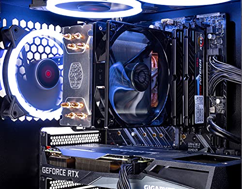 Black Intel Core-i7 9700KF RTX 3060 12GB 16GB DDR4 1TB SSD Gaming PC Desktop A5259