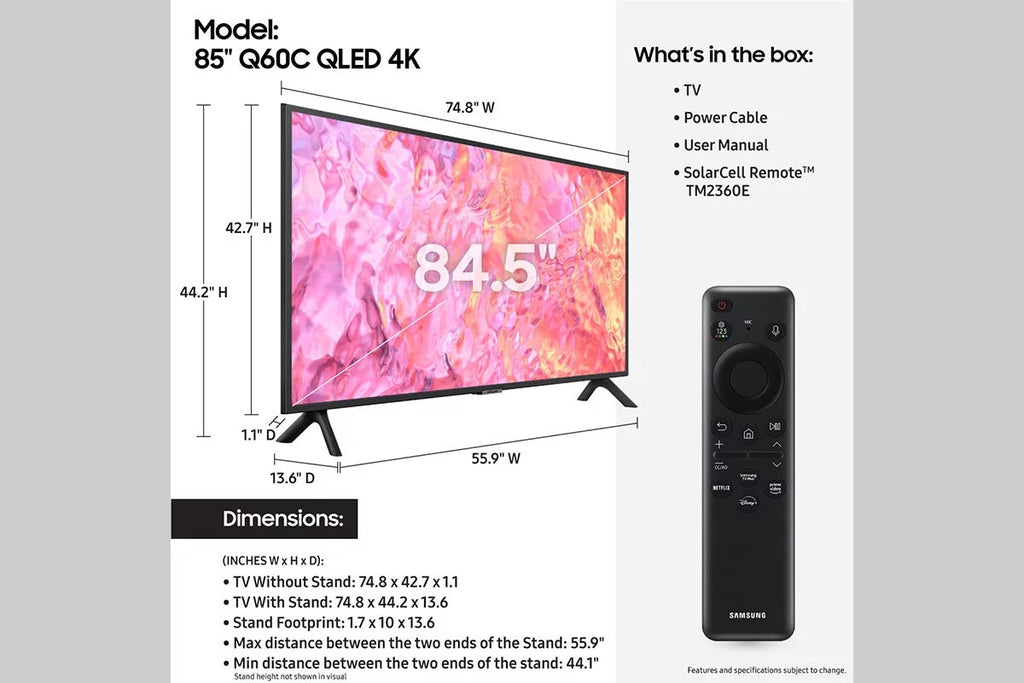 85" Class QLED 4K Smart TV I5691