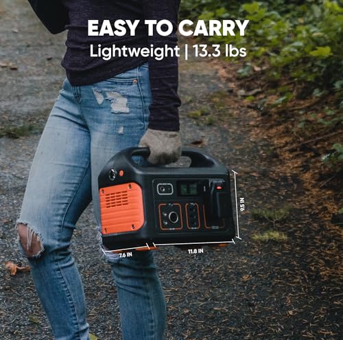 518Wh Portable Lithium Power Station with 110V/500W AC Outlet W49115