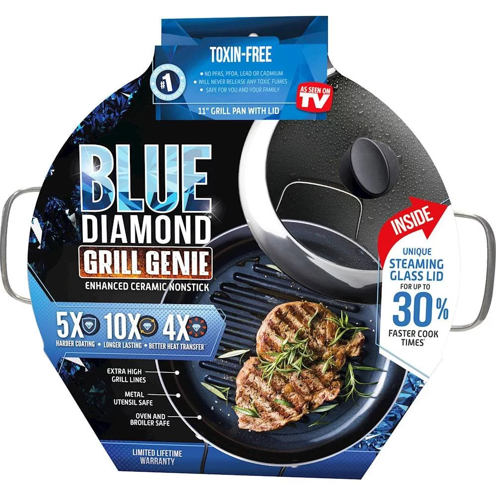 Blue Grill Pan J589