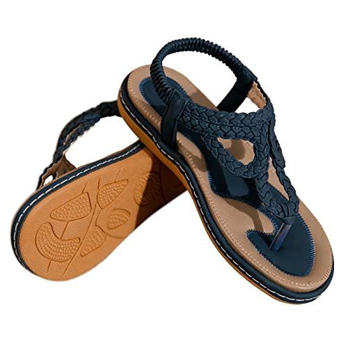 Bohemia Flip Flops Flat Sandals E6508