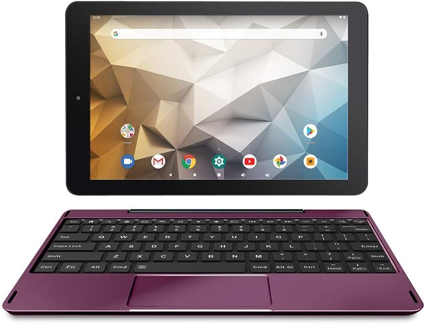 Lavender 10 Tablet with Detachable Keyboard Q16083