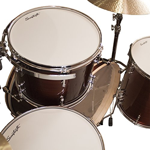 4-Piece Shell Pack with 24" Bass Drum, Silver Sparkle U7054