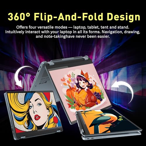 11.6" HD Touchscreen Chromebook, 2-in-1 Laptop, 4GB LPDDR3, 64GB eMMC, Blue R319690