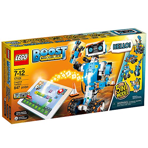 LEGO Boost Creative Toolbox 17101 Robot Building Set and Coding Kit (847 Pieces) N927231
