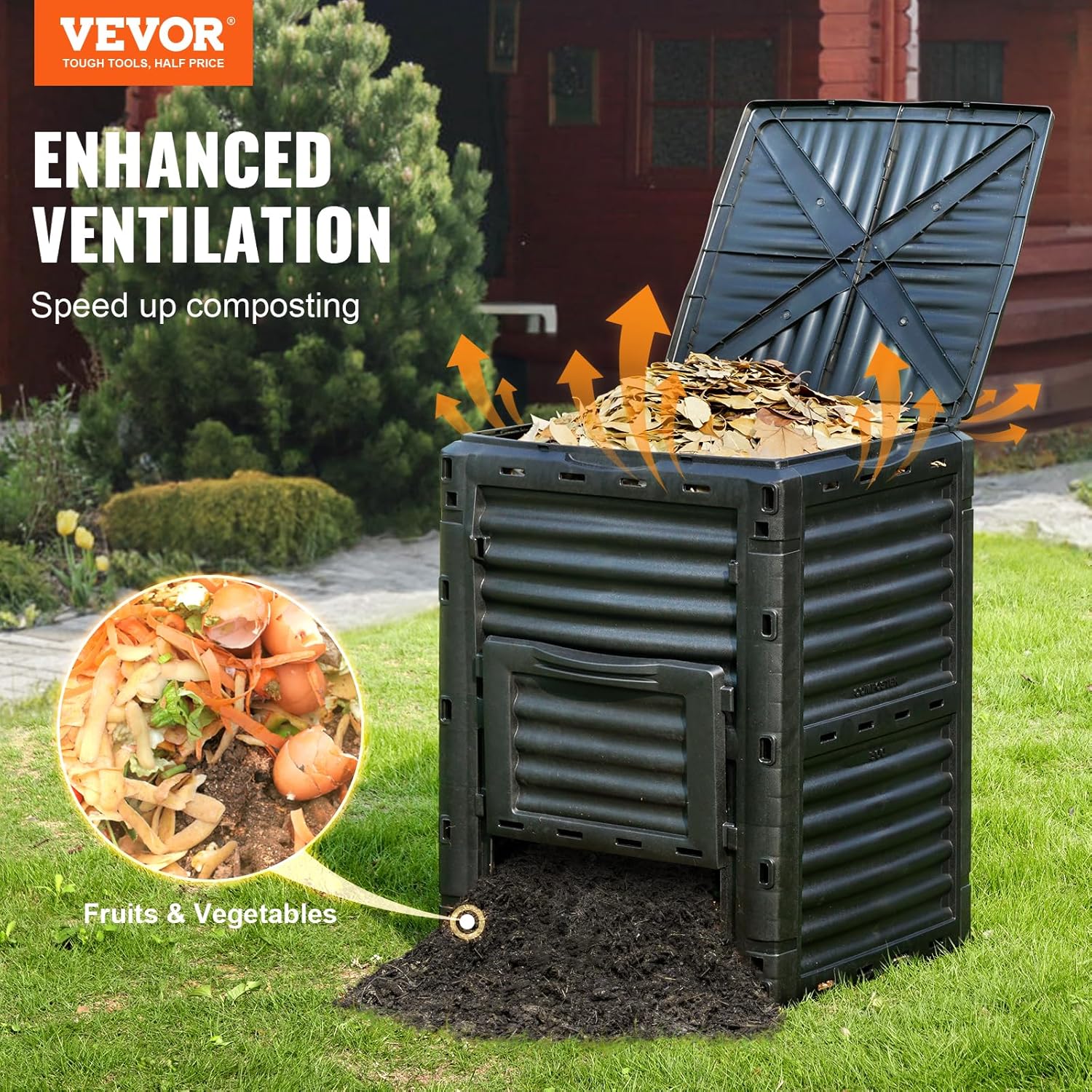 80 Gallon BPA Free Composting Bin K62064