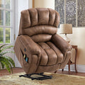 Large Power Lift Recliner Chair with Massage and Heat, Extra Wide Oversized Electric Recliner Y810600
