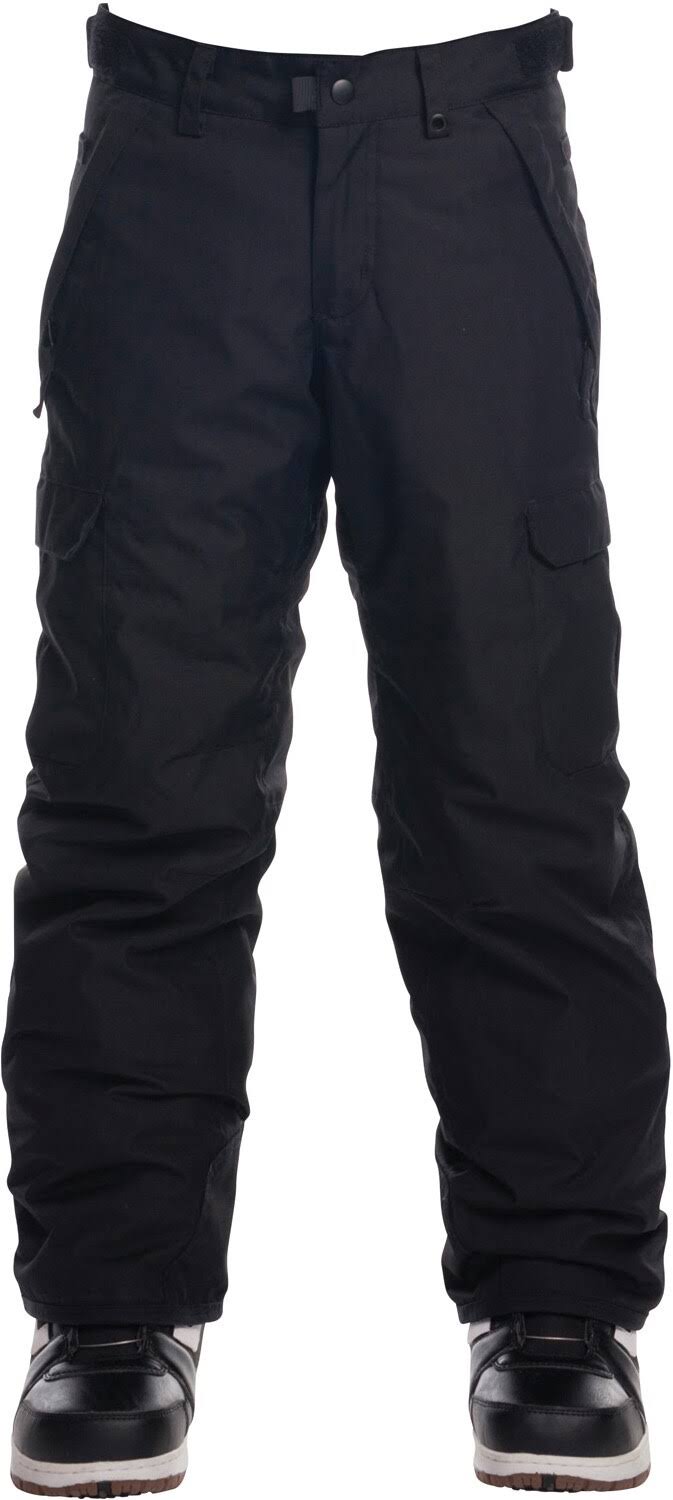Black Insulated Cargo Pant W3033