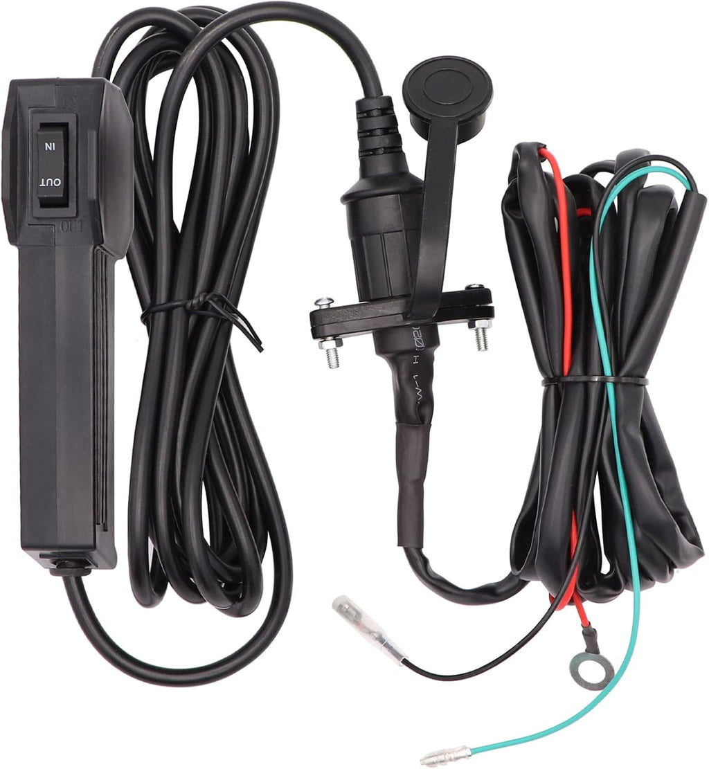 12V Corded Hand Controller Remote Control Kit for Winch B724