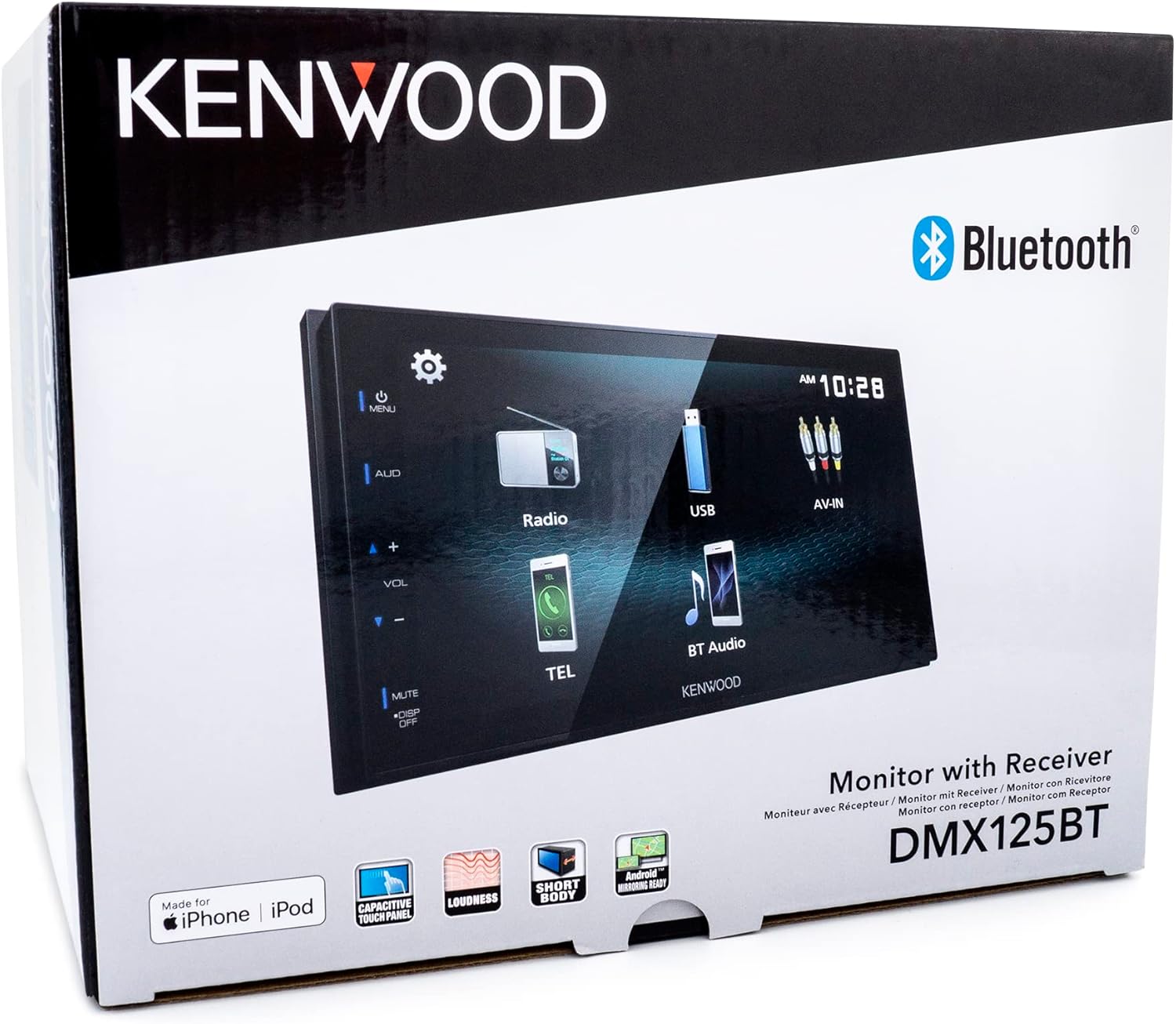 6.8 Inch LCD Touchscreen Digital Media Car Stereo A10782