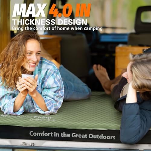 4" Ultra-Thick Self Inflating Foam Camping Mattress R15022
