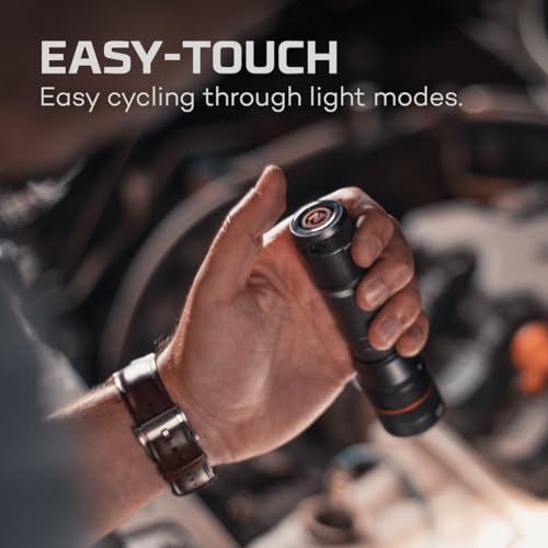 Storm Gray LED Handheld Flashlight E4124