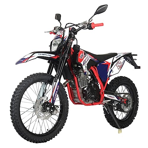 250cc Dirt Bike with 5-Speed Manual Transmission 21"/18" Wheels K54239