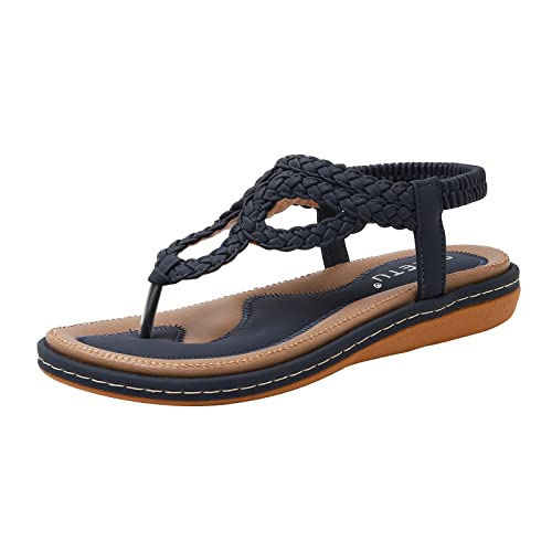 Bohemia Flip Flops Flat Sandals E6508