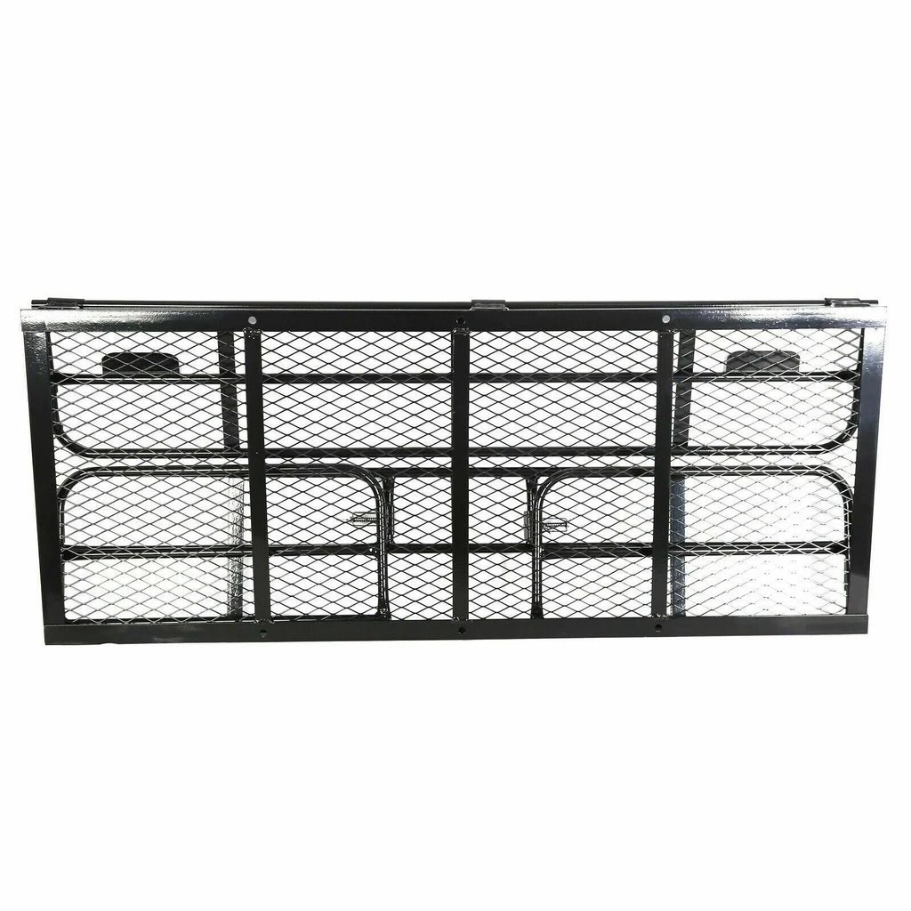 Multifunctional Folding Hitch-Mount Cargo Carrier Basket Luggage Rack U222393