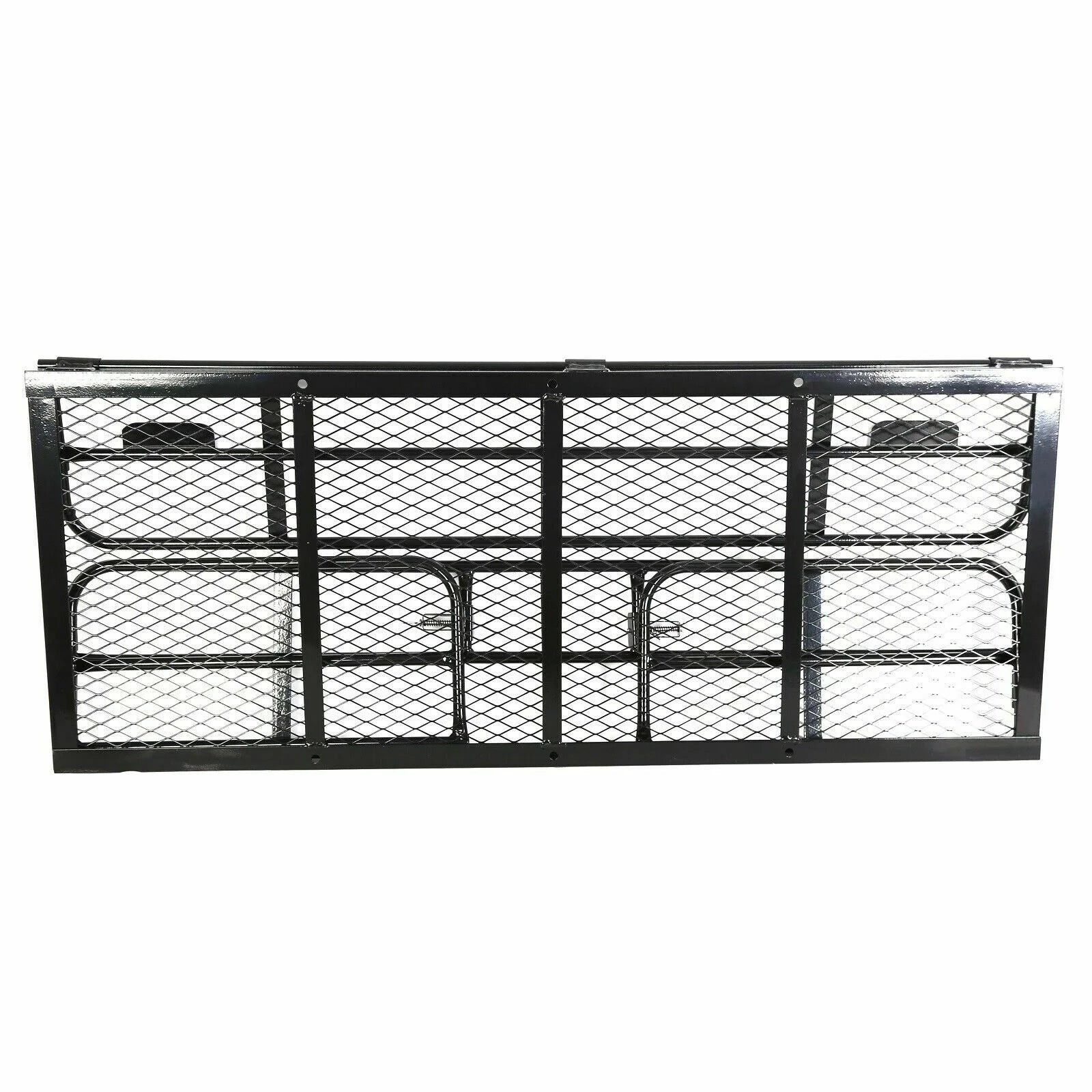 Multifunctional Folding Hitch-Mount Cargo Carrier Basket Luggage Rack U222393