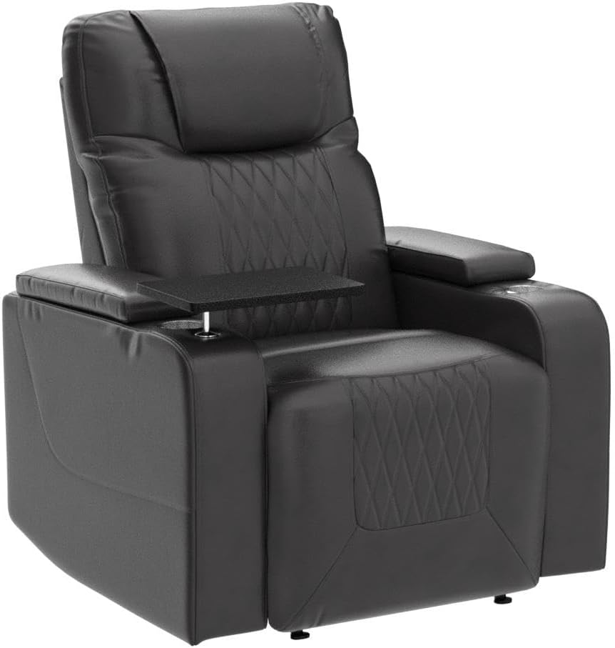 Power Recliner Chair with USB Port and Cup Holders G976958