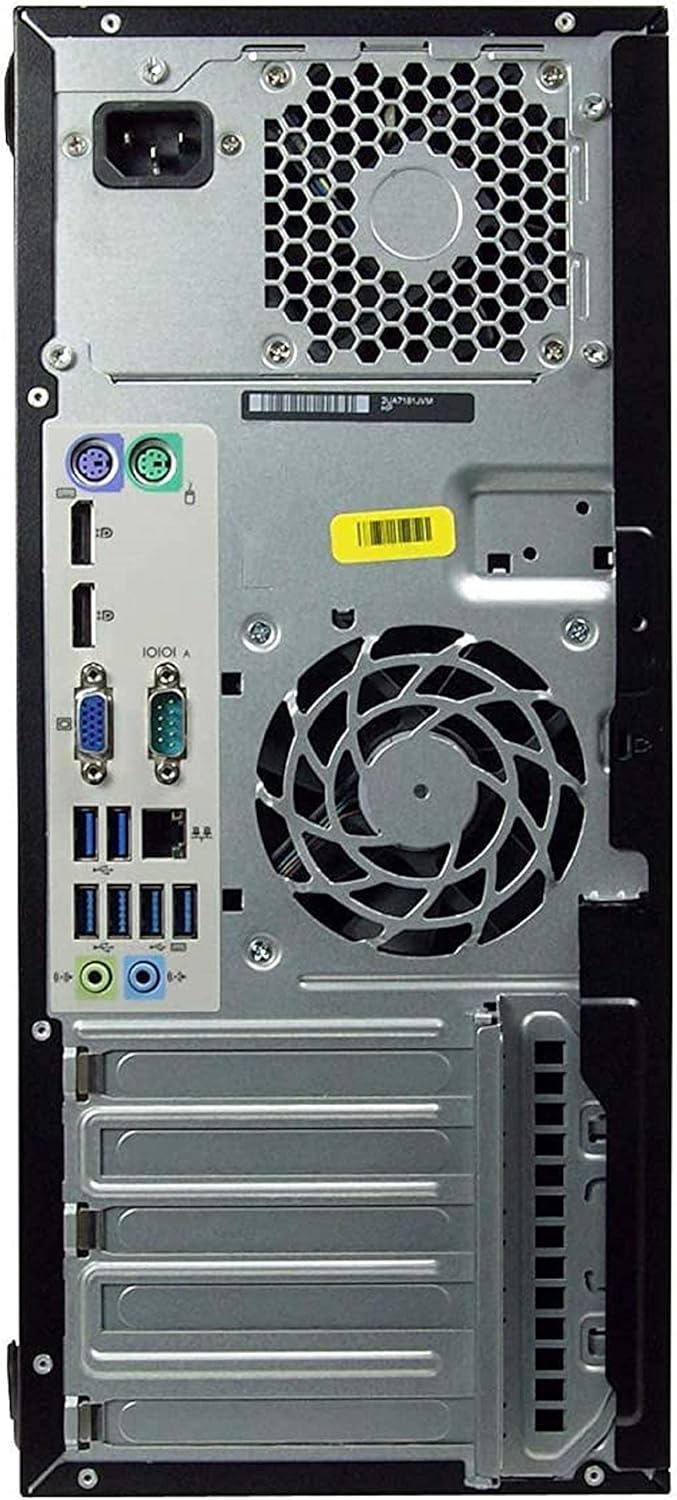 Desktop Tower Computer, Intel Core i5 Quad Core, 16GB RAM, 500GB Solid State Drive, Windows 10 Pro, 23.6 Monitor Z81370