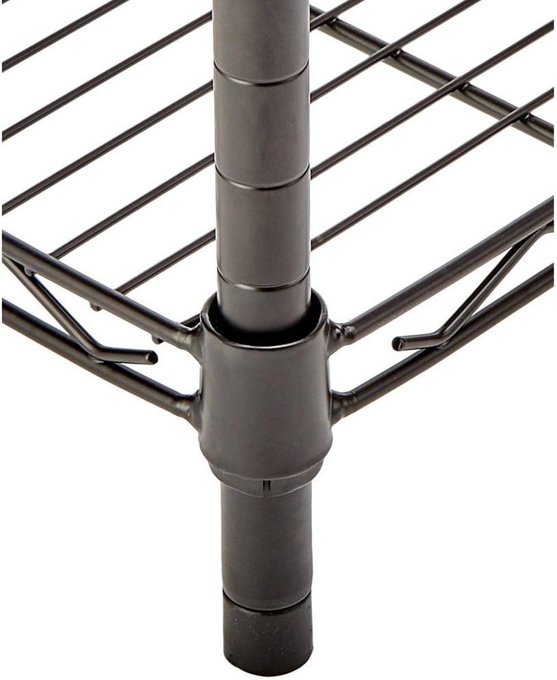 3-Shelf Heavy Duty Steel Wire Storage Shelving Unit I185711