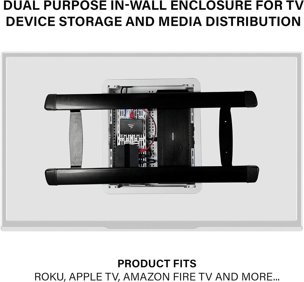 Structured Media Enclosure, 17 Inches, White H152