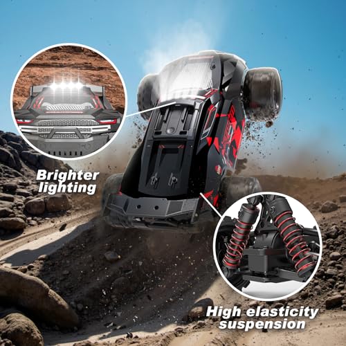 1:18 Scale 4WD RC Car with 2 Rechargeable Batteries X2299